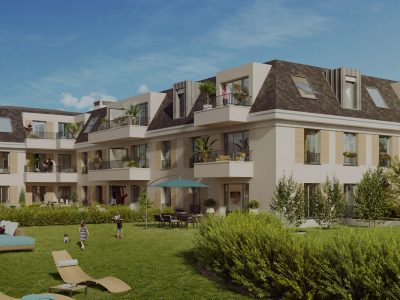 Promoteur Bergeral à Deuil-la-barre pour 143 logements - Les Jardins de la Quintinie 1